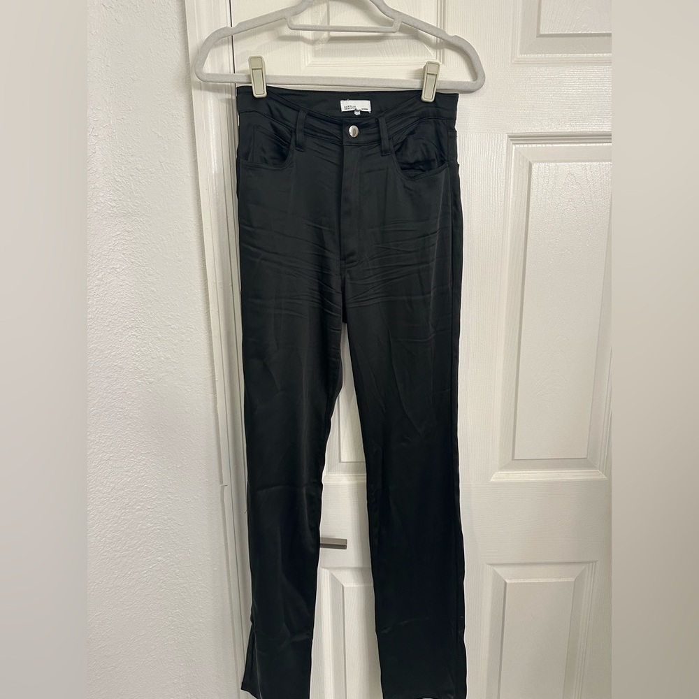Danielle Bernstein (WeWoreWhat) Flare Ankle Pants